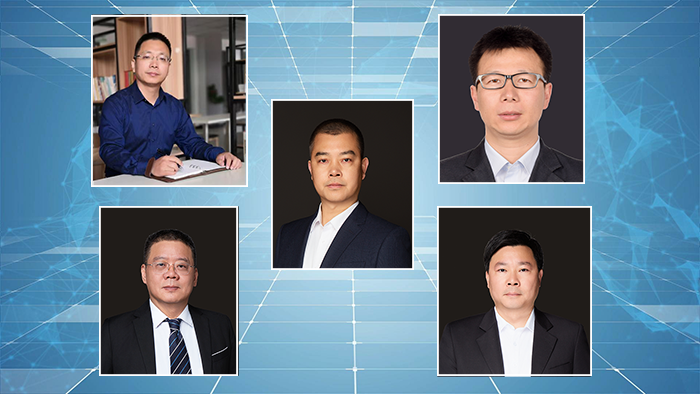 科研核心團隊 科技感背景